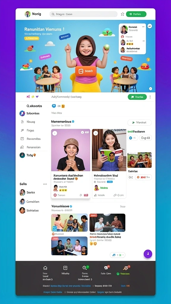 joyputar - Tampilan antarmuka yang menawan dan mudah digunakan.